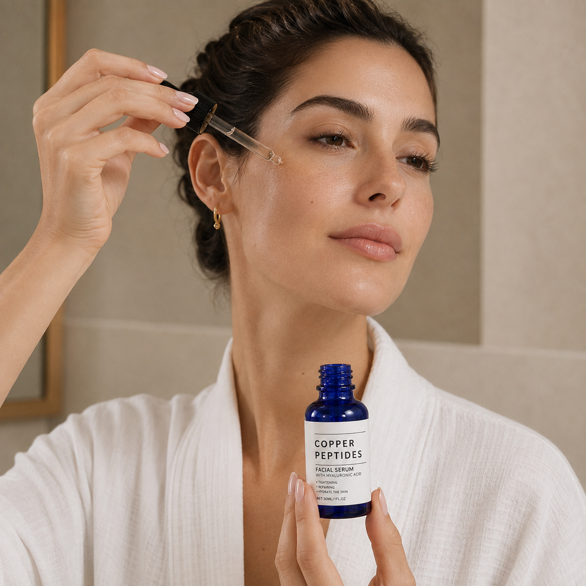 Suna Copper Peptide Serum — Firming & Hydrating Face Serum